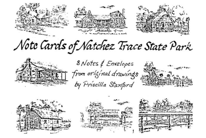 Notecards of Natchez Trace State Park